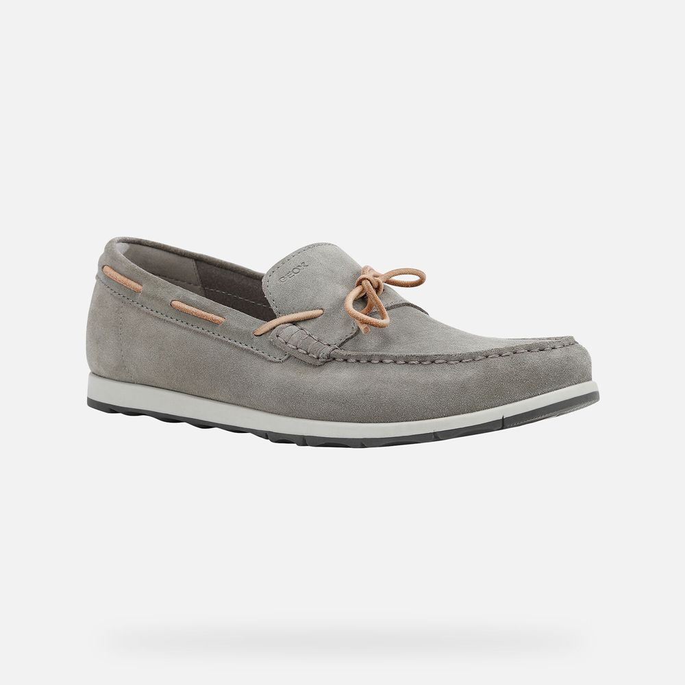Geox Erkek Loafers Gri - Calarossa - UIF-731245